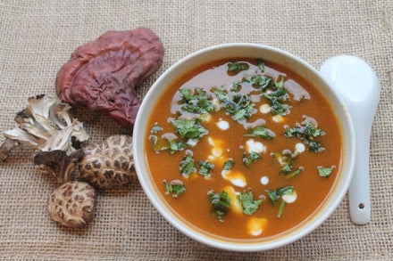 Mushroom miso soup
