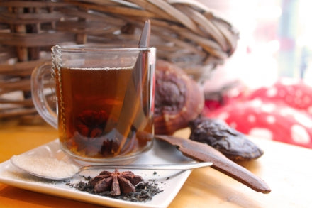 Anis reishi black tea