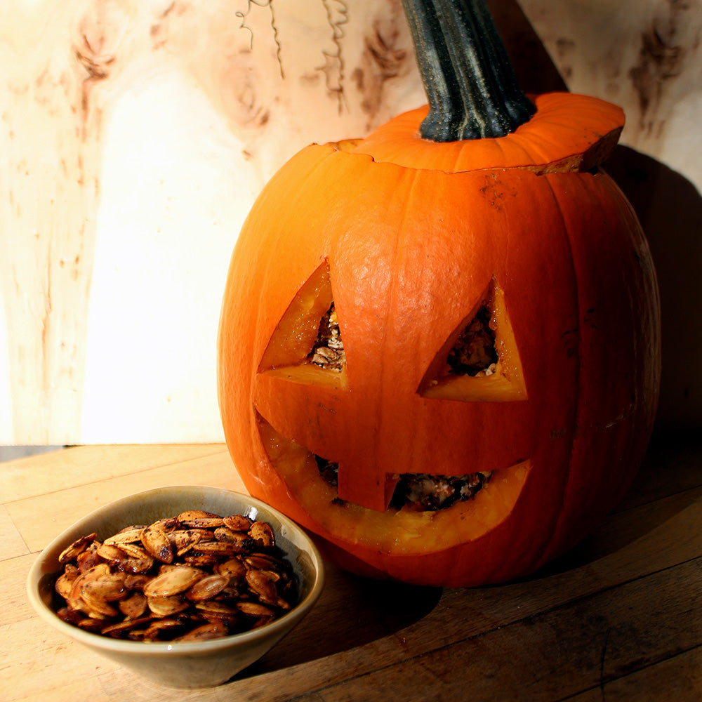 Porcini Umami Roasted Pumpkin Seeds