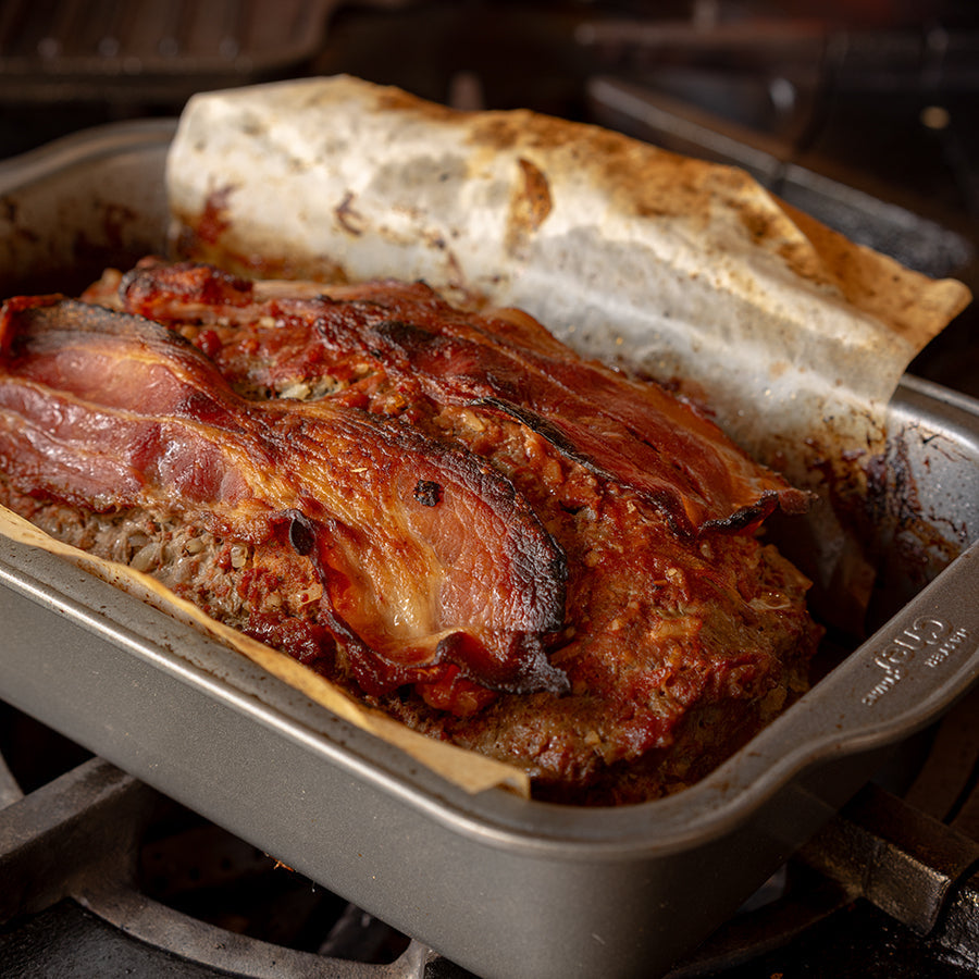 Traditional Quebec Meatloaf with Mushrooms
